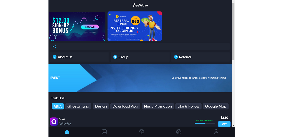 BeeWave Work Review 2024: Earn Crypto Completing Simple Tasks